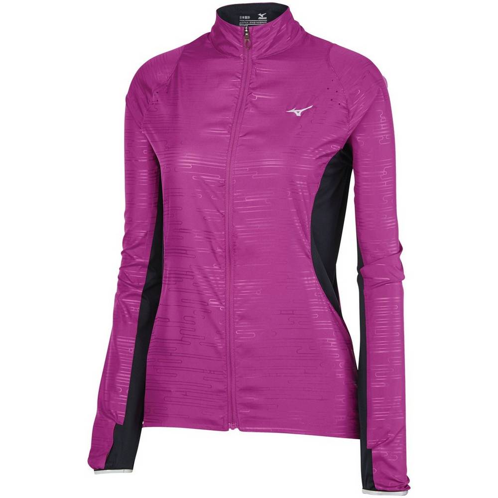 Damske Bundy Mizuno Aero Bezecke Nachový/Čierne Vypredaj NAVJ46908